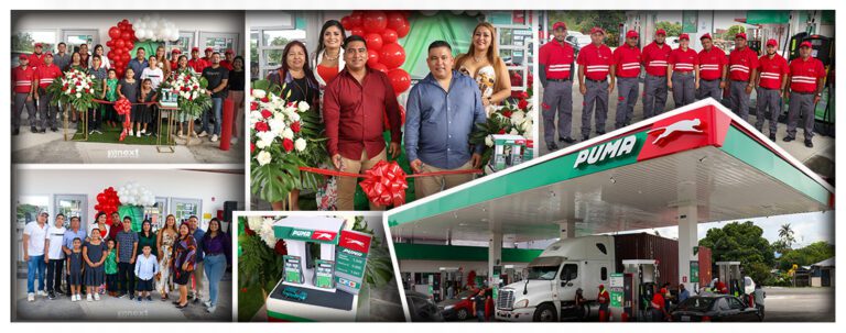 Inauguración de Estacion Puma FRONTERA @PumaEnergyPanama