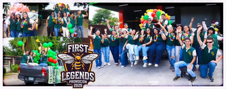 Caravana de la Promo @FirstLegends2025 @_Colegio_La_Esperanza