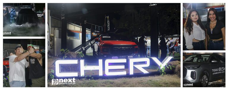 Inauguracion del stand de @cherypanama @FeriadeDavid