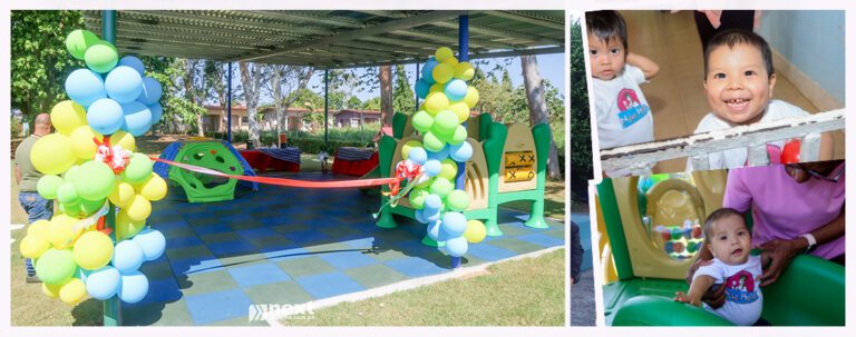 Inauguración de parque infantil para los niños de @NutreHogar.Chiriqui